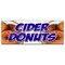 Signmission CIDER DONUTS BANNER SIGN hot fresh doughnuts varieties coffee bakery B-Cider Donuts - alternate 1